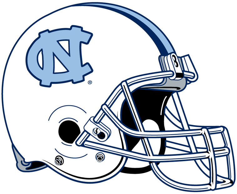 North Carolina Tar Heels 1999-Pres Helmet Logo v2 DIY iron on transfer (heat transfer)